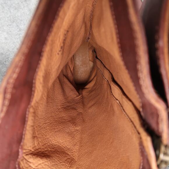 Frye Boots Womens 7.5 Tall Melissa Belted Leather Brown Riding Knee High Zip - Picture 14 of 16